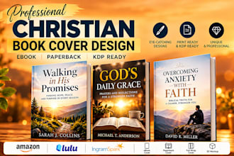 design professional christian book cover and ebook cover