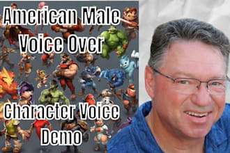 record a powerfully epic video game character voice over