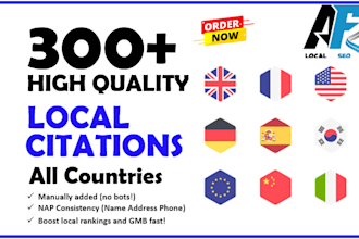 promote your business with free indexing local citations for all countries