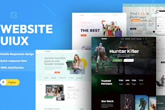 do website ui user research ux audit web template wireframe prototype in figma