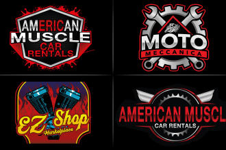 design professional motorcycle logo
