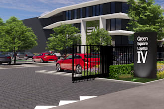 do interior and exterior design in sketchup, lumion and d5 renders