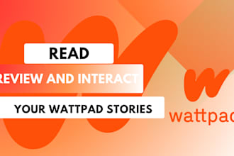 read and interact with your wattpad stories