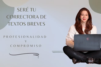 correct your short text in spanish