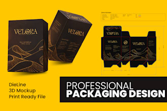 design premium packaging for food and cosmetic brands