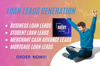 provide you fresh and valid business loan leads, mca leads, mortgage loan leads