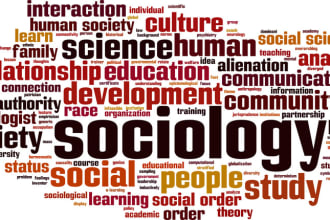 write your sociology and philosophy assignments