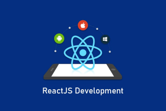 help to develop react components or web applications