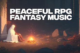compose relaxing harp fantasy rpg music