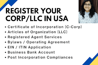 incorporate c corp s corp and llc in delaware and wyoming