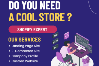 be your shopify expert developer and consultant