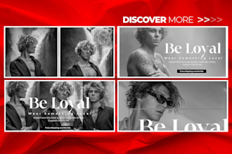 design luxury fashion store banner