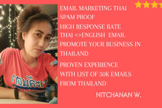 impressive email outreach and campaign for casino in thailand