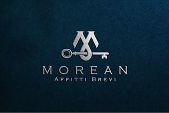 design a modern and luxury minimalist logo