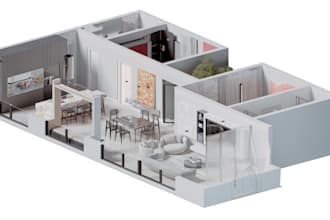 do de realistic perspective 3d