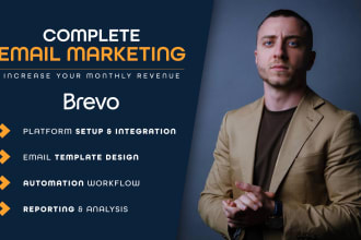 manage your brevo account and make email marketing campaign