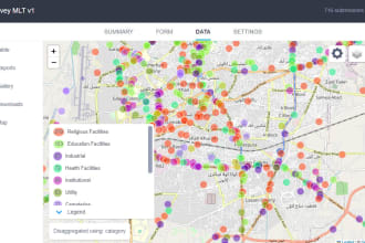 make location based data collection survey apps