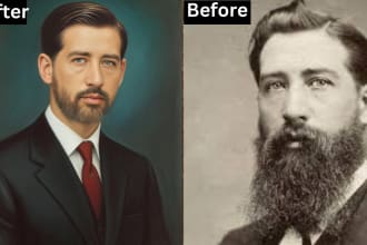 do headshot, portrait, and natural beauty retouch