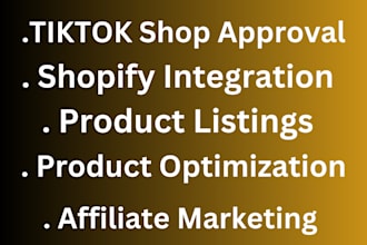 setup a tiktok shop, manage tiktok shop