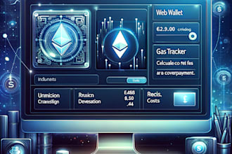 blockchain web wallet development