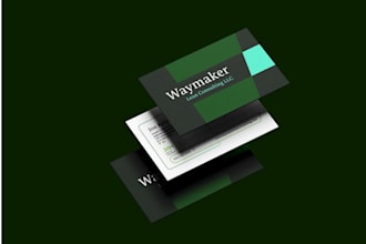 design a minimal business card for you