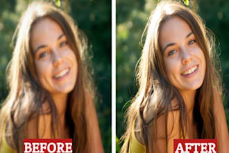 enhance image quality from low resolution to high resolution