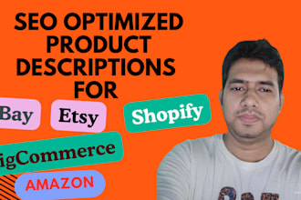 write product descriptions for any products that will increase sales