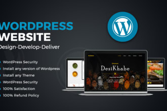 build custom wordpress website and wordpress plugin