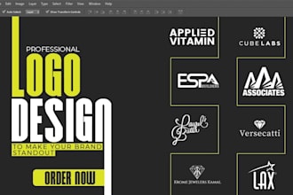 design your handwritten logo, hand lettering or signature
