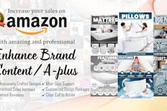 design amazon ebc, a plus content, infographic listing