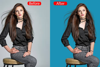 do photoshop editing, image resize, background remove  very quickly with