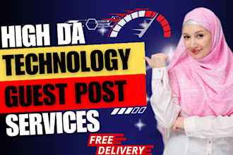 publish technology guest post on high da guest posting sites with SEO backlinks