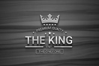 design flat minimal and timeless logo, for simple, font