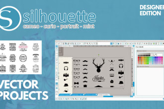 do your designs, cut files for cameo silhouette