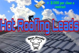 give you a roofing lead just make the call