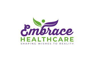 provide amazing popular embrace healthcare logo