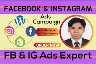 be your facebook and instagram ads campaign expert