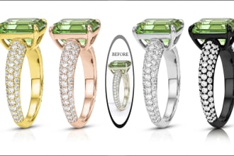 do jewelry high end retouch with best quality