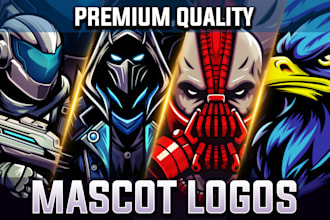 design a twitch logo, mascot, gaming, or esports design
