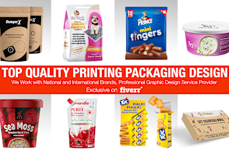 do box packaging design, product packaging design, mailer box and 3d mockup