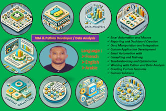 automate your tasks with macros using vba excel, and python,for mac and windows