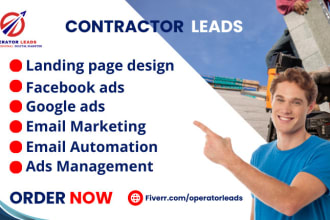 generate general contractor leads pool contractor concrete contractor leads