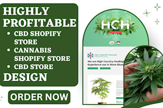 design cannabis website medical weed marijuana cbd store cbd ecommerce website