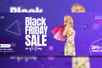 create a unique professional website header, banner ads