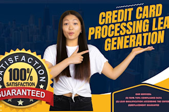 provide credit card processing lead generation