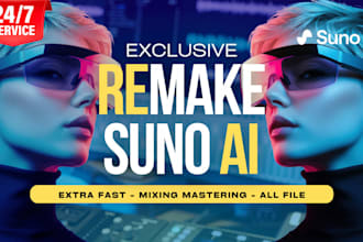 remake and rebuild suno song with professional production