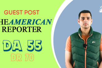 guest post on the american reporter with dofollow link