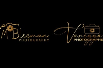 design signature, camera, photography logo or watermark