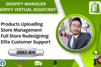 be your shopify virtual assistant