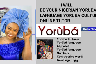 teach yoruba language african nigeria language yoruba